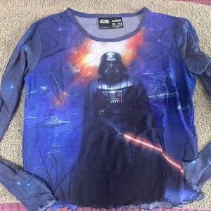 Cakeworthy Darth Vader mesh shirt